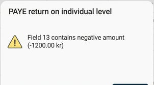 Image shows warning.