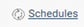 The icon to open the Schedule pop-up.