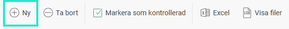 Knappen Ny visas markerad.