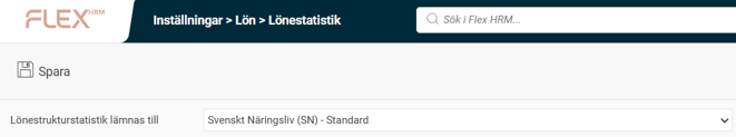 Bilden visar översikten för Lönestatistik.