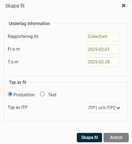 Bilden visar dialogrutan för att skapa fil.